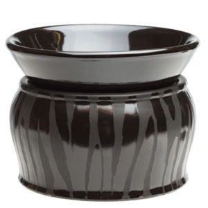 Scentsy Black Zebra Wax Warmer
